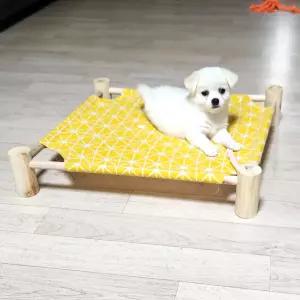강아지 고양이 원목 해먹 침대 흔들 의자 펫 소파