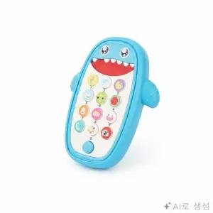 장난감상어전화기 버튼식전화놀이 어린이 전화기 장난감 놀이