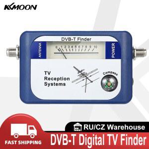 KKMOON DVB-T 디지털 TV 안테나 파인더 공중 지상파 신호 측정기 포인터 위성 수신기