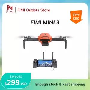 FIMI MINI 3 AI 슈퍼 나이트 비디오 드론 4k 전문 카메라 1/2인치 스택형 CMOS 센서 245g 쿼드콥터 미만