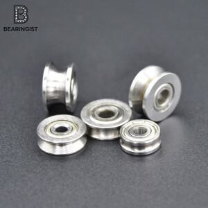 10pcs V623ZZ V 그루브 U 미니어처 볼 베어링
