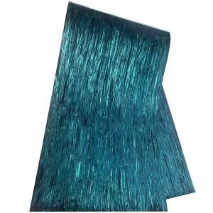 DIY 드럼 랩 공작 블루 스트라이프, 녹색 셀룰로이드 시트, 악기 데코 0.50mm