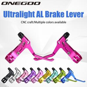 ONEGOO 초경량 알루미늄 합금 자전거 브레이크 레버 MTB 산악 도로 접이식 강력 핸드