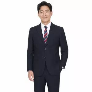 [파파브로] 남성 체크패턴 오피스 투피스 정장 HM-SSW-551