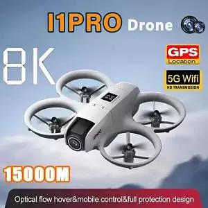 I1pro 드론 전문가용 카메라 8k 드론 5g 와이파이 FPV UAV 스크린 리모컨 RC 장애물 회피 항공 쿼드콥터