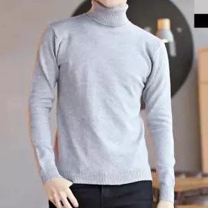리빌모아 남자 캐주얼 베이직 폴라 니트 티셔츠 DMES-KNA-STS10864144-R