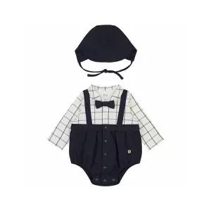 [아가방][더센트럴] 아가방 가을 노디정장바디수트(모자,타이)(NAVY)_01T52750713