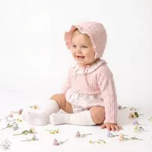 [아가방][더센트럴] 아가방 가을 루루플라워바디수트세트(모자)(PINK)_01T52755558