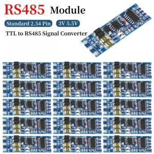 TTL에서 RS485로 시리얼 UART 레벨로 상호 변환 하드웨어 자동 제어 전원 공급 모듈 3.3V 5V