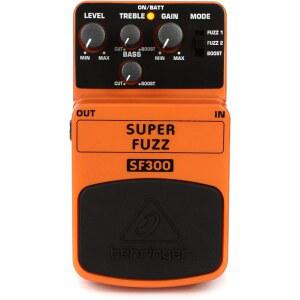 Behringer 베링거 SF300 Super Fuzz 3모드 퍼즈 디스토션 기타 이펙터 페달