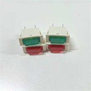 2pcs 새로운 KCD3 2피트 선박형 표시등 산업용 신호등 빨간색 녹색 AC220V