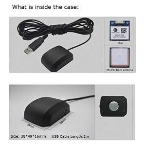 VK-162 G-마우스 USB GPS 동글 네비게이션 모듈 라즈베리 파이 지원을 위한 안테나 수신기 Google Earth W