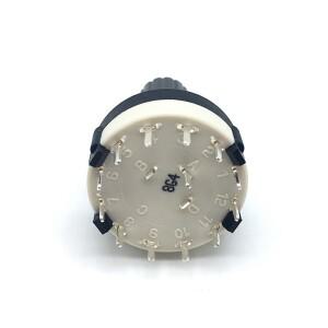5pcs RS26 1 극 위치 선택 가능 밴드 로터리 채널 핸들 길이 20MM 매화 샤프트 Ratory 손잡이
