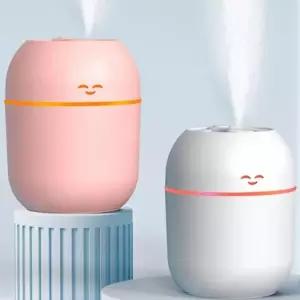 무드등 LED USB 원룸가습기 가습기 스마일 저소음 자동차용품