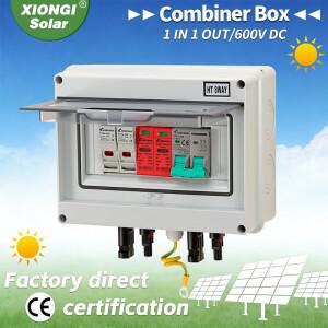 풀구리선 1입력 DC 600V 태양광 결합기 박스 퓨즈 MCB SPD 차단 스위치 패널 설치용)