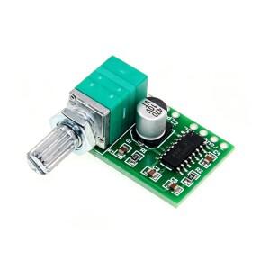 1-5pcs 미니 PAM8403 DC 5V 2 채널 USB 디지털 전력 증폭기 보드 모듈 2*3W 볼륨 조절기(포텐션미터 포함)