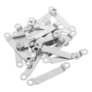 20Pcs 워터 블록 장착 브래킷 DIY Pc 수냉 액세서리 서버 냉각을위한 스테인레스 스틸 액체 콜드 플레이트