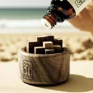 솔향가득 우드 디퓨저 편백오일 천연 아로마 오일 10ml 1개