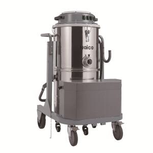 배터리 구동 산업용 진공청소기 HEPA 필터 사이클론 분리 24V 1.5KW 100L 신형 스테인리스 스틸 고성능 흡