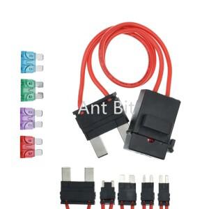 1개 32V 25A ACC 16AWG 자동차 퓨즈 홀더 미니 중형 마이크로2 박스 ATM 블레이드 와이어 연장 케이블 브래