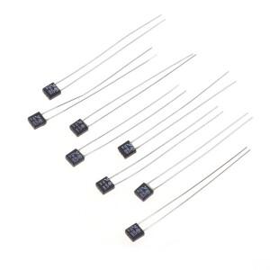 블랙 스퀘어 선풍기 모터 열 퓨즈 LED 연료 115 120 도 스위치 2A 개