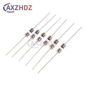 20PCS 3.6*10mm 퓨즈 250V T / F F100mA 0.1A 시간 지연 고속 작동 리드 와이어