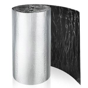 20 x 394 인치 196 밀리미터 자동차 소음 차단 매트, 53.9 평방피트 및 열 후드, 문, 바닥, 지붕, 트렁크용 자가 접착식 방음 차음재