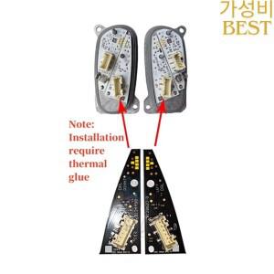 HONGYUE 옐로우 DRL LED 5FJ941475 SEAT 레온 포르멘토르 쿠프라 헤드라이트 주간 주행등 보드