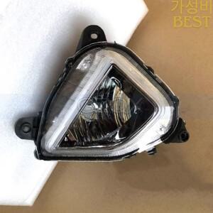 CAPQX 프론트 범퍼 안개등 데이 라이트 MG 2015-2016 주간 주행등 DRL