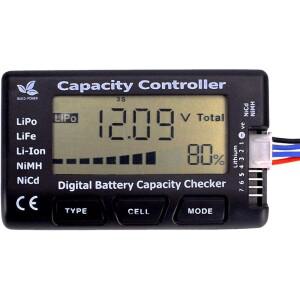 CellMeter 7 LiPo 리튬 이온 NiMH Nicd용 디지털 배터리 용량 검사기 컨트롤러 테스터