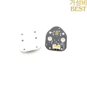 테슬라 모델 3 2017-2020 레몬 옐로우 DRL 칩 엔젤 아이즈 자동차 라이트 색상 변경 밸러스트