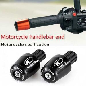 KYMCO Xtown 300i X AK550 Super Dink 125 수정된 CNC 알루미늄 오토바이 핸들바 엔드 플러그