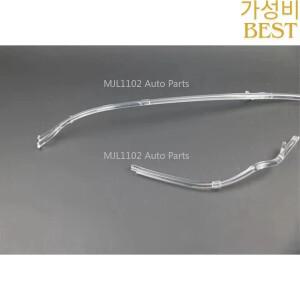 새로운 DRL 전조등 가이드 플레이트 주간 러닝 튜브 헤드 LED 바 Audi Q2 2018-2022 용 백색광 액세서리
