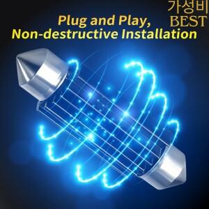 강력하고 밝은 페스툰 LED 31/36/39/41MM 슈퍼 화이트 3030 9/12칩 자동차 실내 독서등 트렁크 미러 번호판