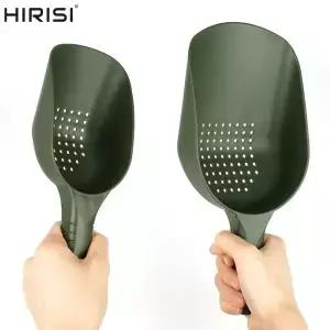 히리스 1개 미끼 던지기 스푼 스쿠프 잉어 낚시 도구 루어 캐스팅 삽 스포브 액세서리