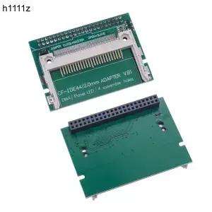 CF-IDE 44 핀 노트북 HDD 커넥터 컴팩트 플래시 메모리 카드 어댑터 라이저 보드 부팅 가능한 컨버터 PC