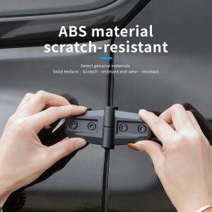 엔진 후드 및 도어 힌지용 ABS 장식 트림 커버 스즈키 짐니 JB64 2018-2022용 외부 스타일링 액세서리