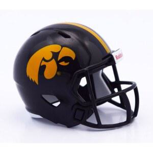 NCAA 아이오와 호크아이즈 헬멧 포켓 프로헬멧 프로 스피드 스타일, 팀 색상, 원사이즈