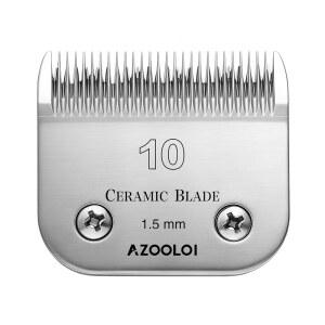 AZOOLOI #10 분리형 세라믹 반려동물 미용용 클 교체용 날 u2013 1.5mm(1/16