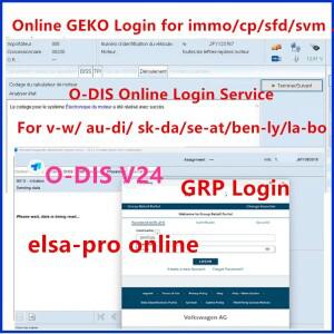 GRP 계정 G-EKO O-dis 로그인 온라인 Elsapro Intranet CNP_프로그래머 O-DIS 자동차 소프트웨어용