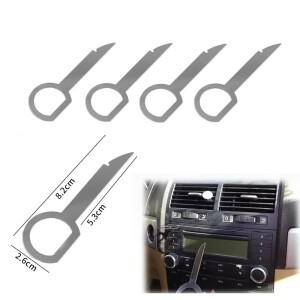 포드 포커스 Mondeo Fiesta Transit 자동차 추출 설치 도구 용 4/8/12Pcs 라디오 CD 스테레오 제거 키 릴리