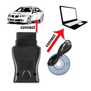 닛산 상담용 인터페이스 USB 자동차 진단 OBD 오류 코드 케이블 도구  OBD-OBD2 16 핀 커넥터 어댑터  14