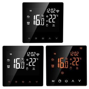 AC230V ME81H 스마트 WIFI LCD 온도 조절기 워터 바닥 난방 벽 보일러 Tuya 용 전기