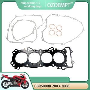 OZOEMPT 엔진 실린더 크랭크케이스 수리 가스켓 CBR600RR에 적용 2003-2006 2004