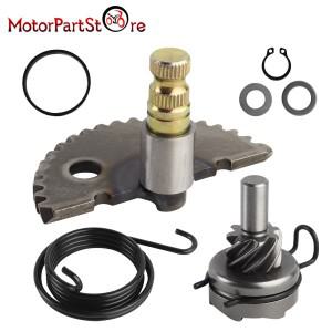 GY6 49cc 50cc 139QMB 산 스쿠터 모페드 ATV 고카트 엔진용 킥스타트 킥 기어 샤프트 재생 키트