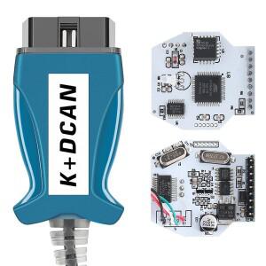 K+DCAN FTDI FT232RL OBD2 스캐너 진단 케이블 (푸시 버튼 포함) 1/3/5/7 시리즈 INPA 자동차 도구용
