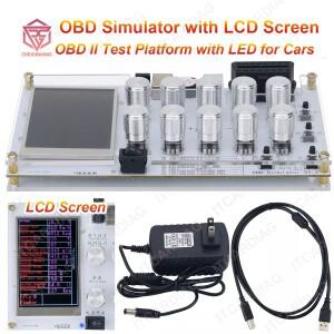 자동차용 LCD 화면 및 액세서리가 포함된 ECU 시뮬레이터 OBD ELM327 개발 II  플랫폼
