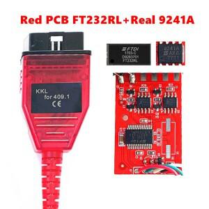 VAG 409.1 KKL FTDI FT232RL 리얼 9241A K 라인 OBD 2  자동차 진단 도구 인터페이스 케이블 (폭스바겐/아
