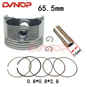 65.5mm 피스톤 핀 링 세트 Zongshen Loncin 250cc 엔진 ATV 쿼드 자전거 바이크 오토바이 HH-115