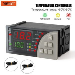 MTC5080 디지털 온도 컨트롤러 조절기 냉장고 제상 팬 NTC 센서 220V